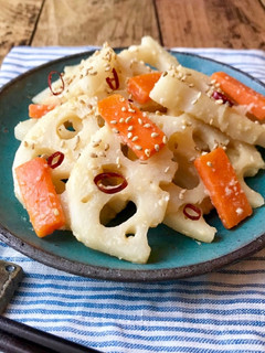 れんこんの味噌炒め-レシピのメイン写真