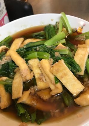 カニと小松菜のレンジ煮浸し-レシピのメイン写真