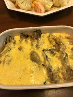 牡蠣のマヨネーズ焼き。-レシピのメイン写真