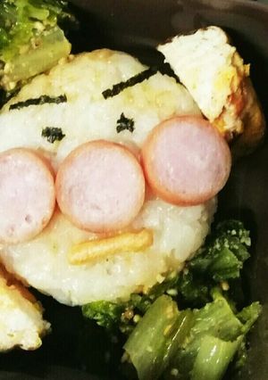 アンパンマンおにぎり-レシピのメイン写真