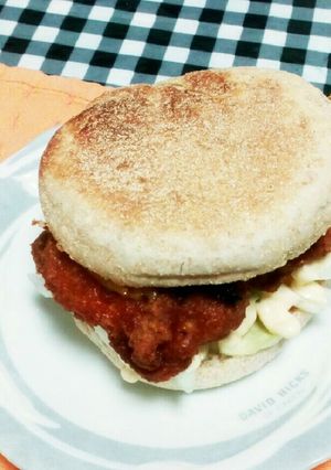 フライドチキンと昆布のUKマフィン-レシピのメイン写真