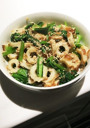ちくわと小松菜の炒め物-レシピのメイン写真