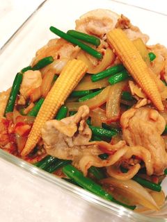 豚肉とニンニクの芽炒め-レシピのメイン写真