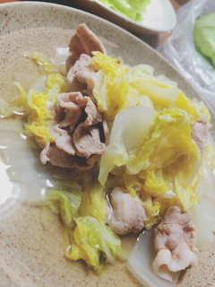 簡単☆豚バラと白菜の煮物-レシピのメイン写真
