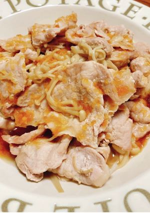 豚肉とえのき(おろしポン酢)-レシピのメイン写真