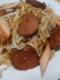 もやしと魚肉ソーセージの中華風炒め-レシピのメイン写真