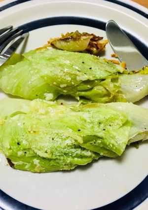 洋風焼きレタス-レシピのメイン写真