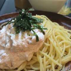 รูปของ シェーキーズ風たらこクリームスパゲティ
