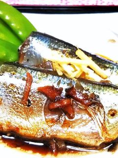 骨まで食べて♪さんまの生姜煮-レシピのメイン写真