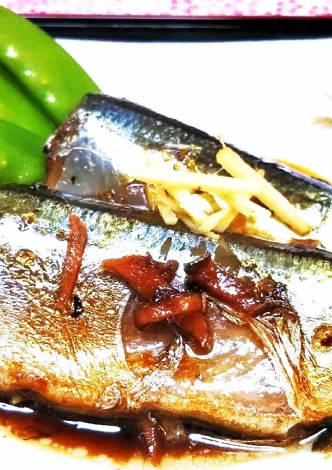 骨まで食べて♪さんまの生姜煮-レシピのメイン写真