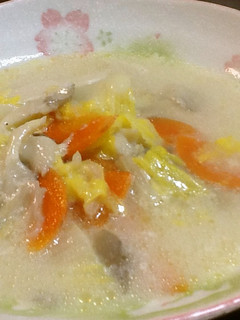 きのこのミルクスープ-レシピのメイン写真