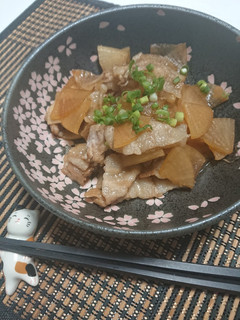 短時間で味染み◎豚バラ大根の甘辛煮-レシピのメイン写真