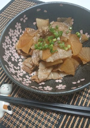 短時間で味染み◎豚バラ大根の甘辛煮-レシピのメイン写真
