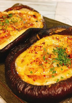 簡単♡しいたけのマヨ七味焼き-レシピのメイン写真