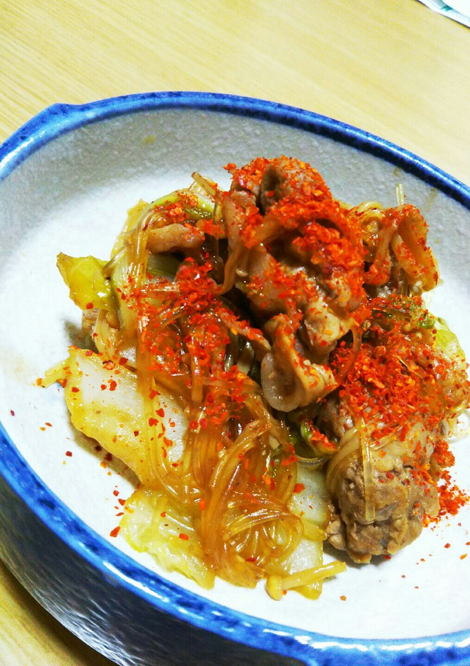 豚肉のすき焼き風炒め-レシピのメイン写真