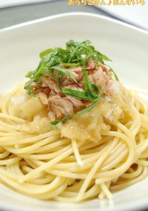 ツナと大根おろしのパスタ☆一人ランチにも-レシピのメイン写真