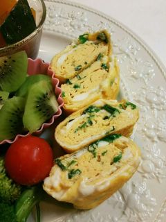 めんつゆ!にら玉子焼き-レシピのメイン写真