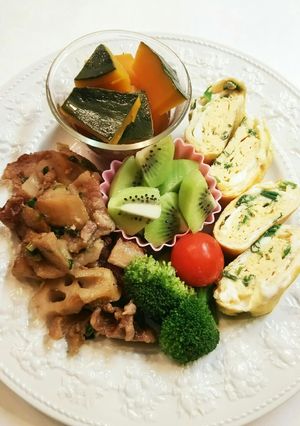 お弁当(11/7)おかず-レシピのメイン写真