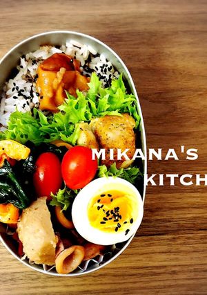 スパイシーチキンと野菜たっぷり弁当♪♪-レシピのメイン写真