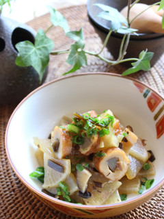 大根と昆布とゴボウ天の旨煮-レシピのメイン写真