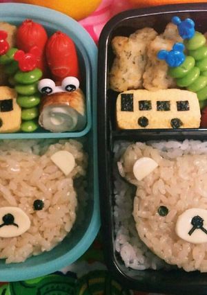 幼稚園(年中)双子のお弁当22-レシピのメイン写真
