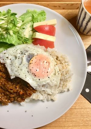 家にあるものでOK!簡単ドライカレー☆-レシピのメイン写真