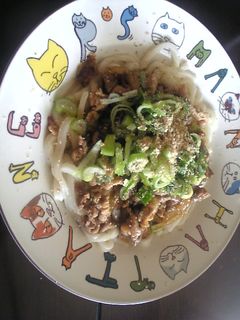 おにくのせうどん-レシピのメイン写真