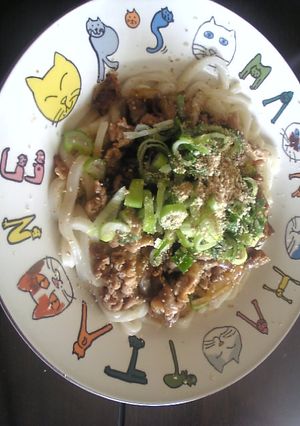 おにくのせうどん-レシピのメイン写真