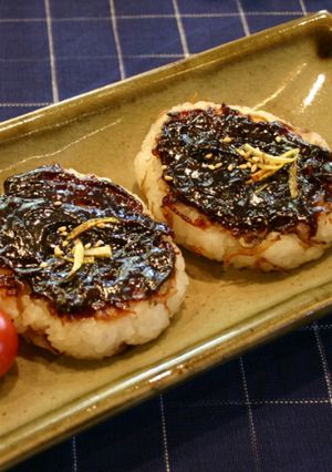 ちりめん五平餅-レシピのメイン写真