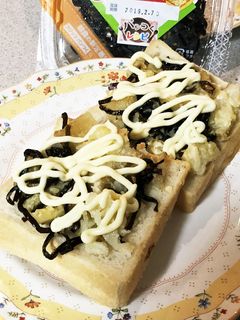 昆布とジャガイモのオープンサンド-レシピのメイン写真