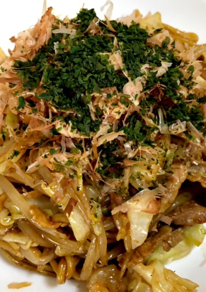 超楽々もっちっち屋台の焼きそば作ります。-レシピのメイン写真
