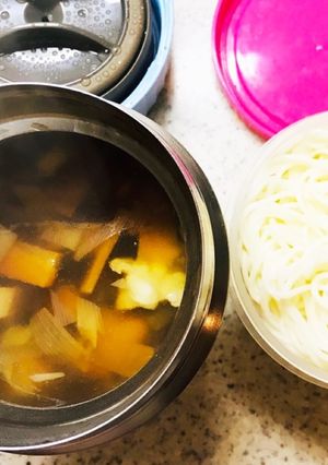 スープジャー保温弁当☆あんかけそうめん-レシピのメイン写真