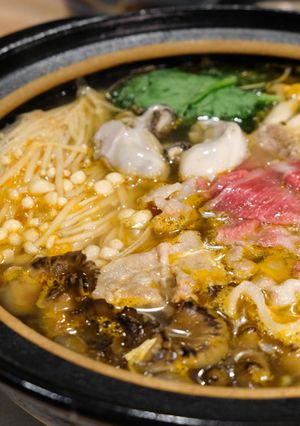 台湾石頭火鍋・ごま油炒め鍋の作り方-レシピのメイン写真