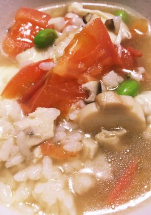 トマトとチーズ先輩、鍋の奴シメるってよ-レシピのメイン写真