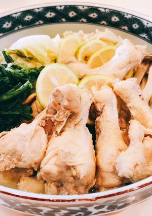塩出汁仕立て 手羽元と木の子のホロホロ煮-レシピのメイン写真