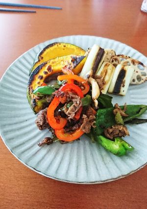 牛肉とパプリカピーマンのテキトー炒め-レシピのメイン写真