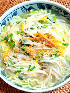 野菜たっぷりタンメン-レシピのメイン写真