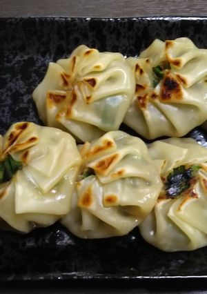 ニラ饅頭-レシピのメイン写真
