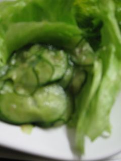 梅~きゅうり-レシピのメイン写真