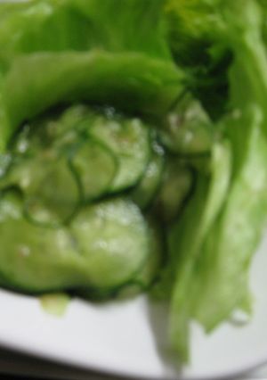 梅～きゅうり-レシピのメイン写真