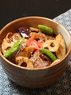 野菜と楽しむ!和風焼肉丼-レシピのメイン写真