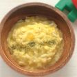 【離乳食後期】かぼちゃ粉ミルクリゾット