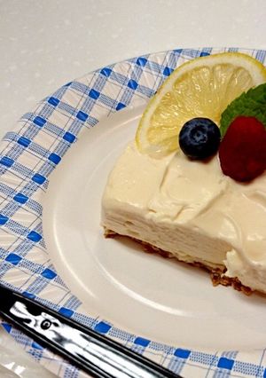 濃厚レアチーズケーキ-レシピのメイン写真