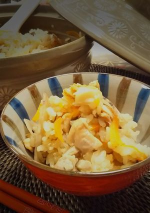 6号土鍋でかんたん！鶏釜飯ックス！-レシピのメイン写真