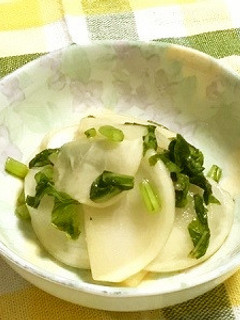 給食☆かぶのレモンしょうゆあえ-レシピのメイン写真