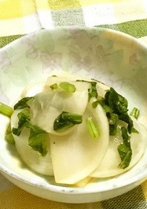 給食☆かぶのレモンしょうゆあえ-レシピのメイン写真