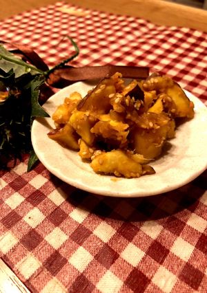 さつまいもでお味噌の煮っころがし-レシピのメイン写真