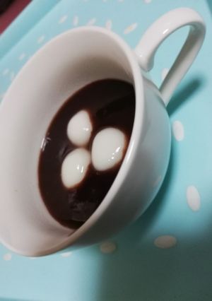 材料2つの簡単おぜんざい-レシピのメイン写真