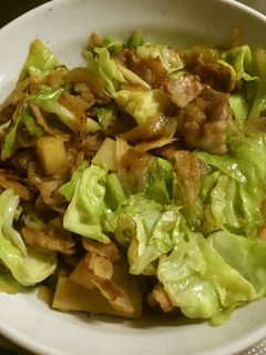 豚バラとキャベツの炒めもの-レシピのメイン写真
