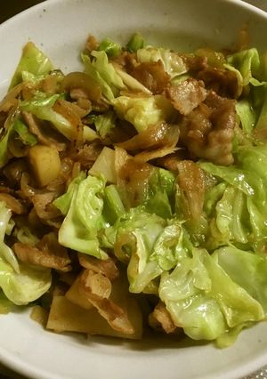 豚バラとキャベツの炒めもの-レシピのメイン写真